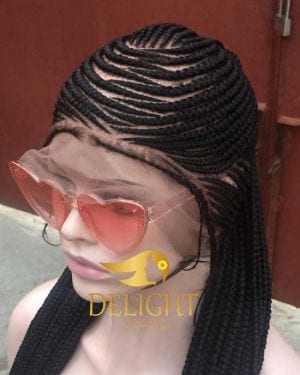 Braided Wigs Full Lace With Baby Hair- Michelle