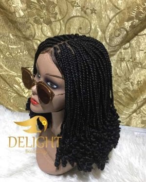 Box Braid Wig With Curly Ends- Murede