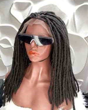 Faux Locs Wig made with premium hair Black